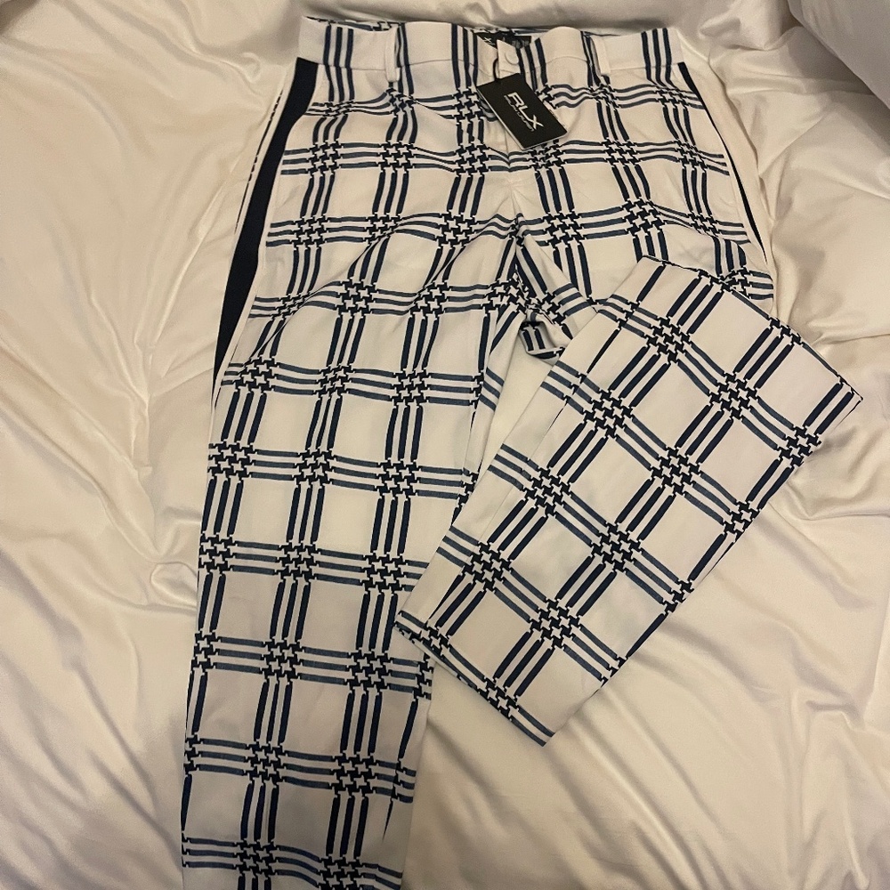 Ralph Lauren RLX Plaid Ladies Golf Pants
